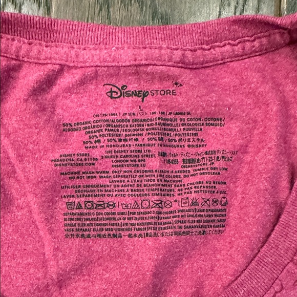 Disney Pink 'Love' Mickey Mouse Tee - Picture 2 of 8